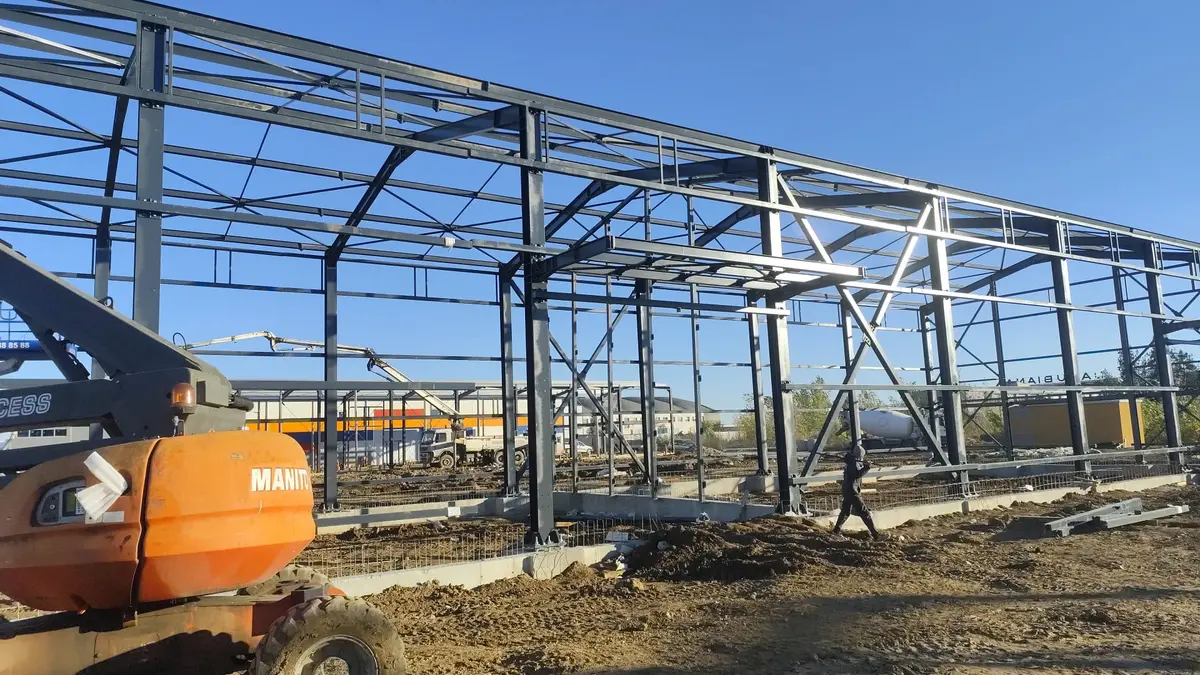Structură metalică — lucrare BSK Metaconstruct (proiect 1, București și Ilfov)