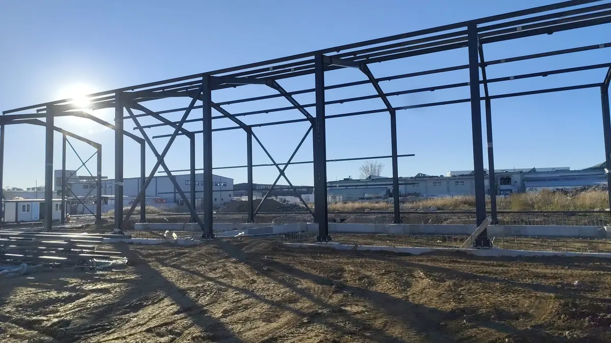 Structură metalică — lucrare BSK Metaconstruct (proiect 4, București și Ilfov)