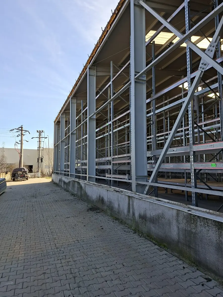 Structură metalică — lucrare BSK Metaconstruct (proiect 7, București și Ilfov)