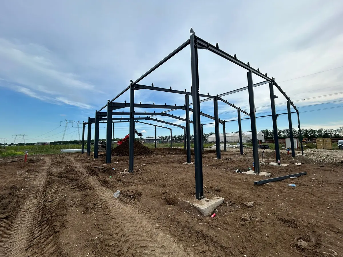Structură metalică — lucrare BSK Metaconstruct (proiect 12, București și Ilfov)