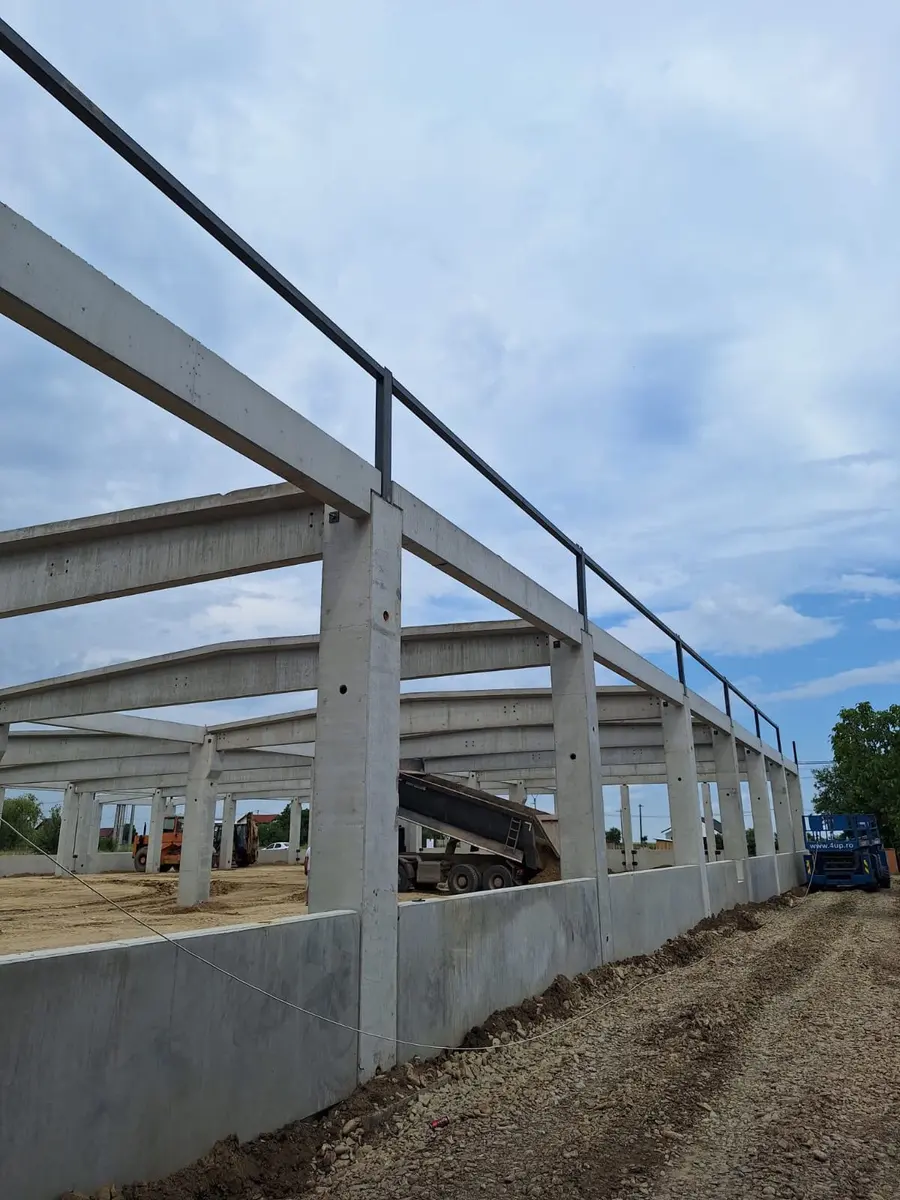 Structură metalică — lucrare BSK Metaconstruct (proiect 13, București și Ilfov)