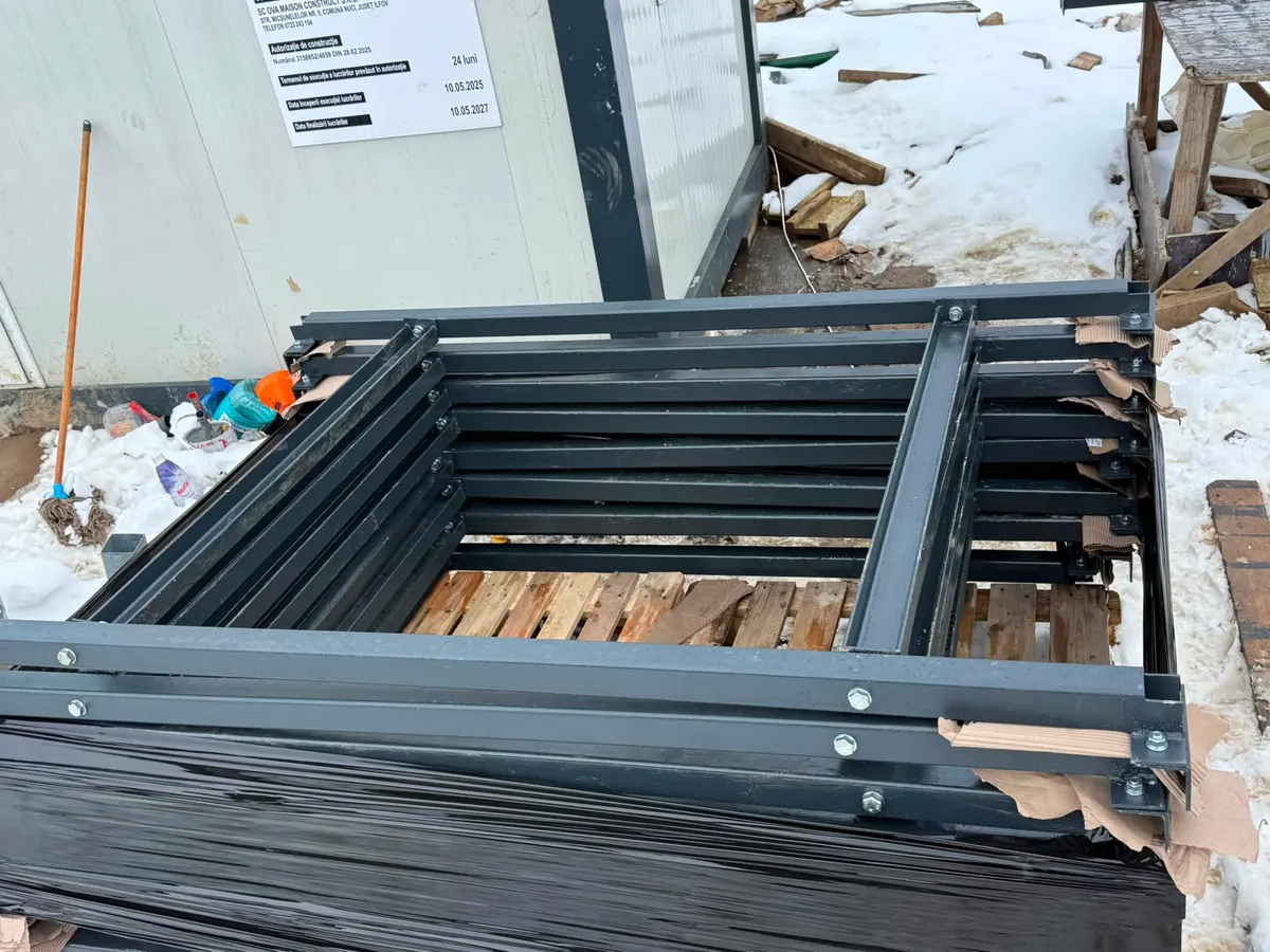 Structură metalică — lucrare BSK Metaconstruct (proiect 14, București și Ilfov)