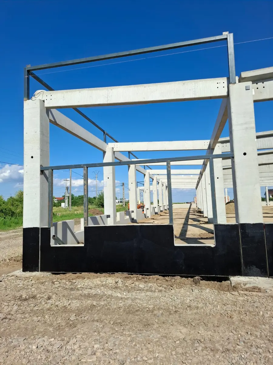 Structură metalică — lucrare BSK Metaconstruct (proiect 16, București și Ilfov)