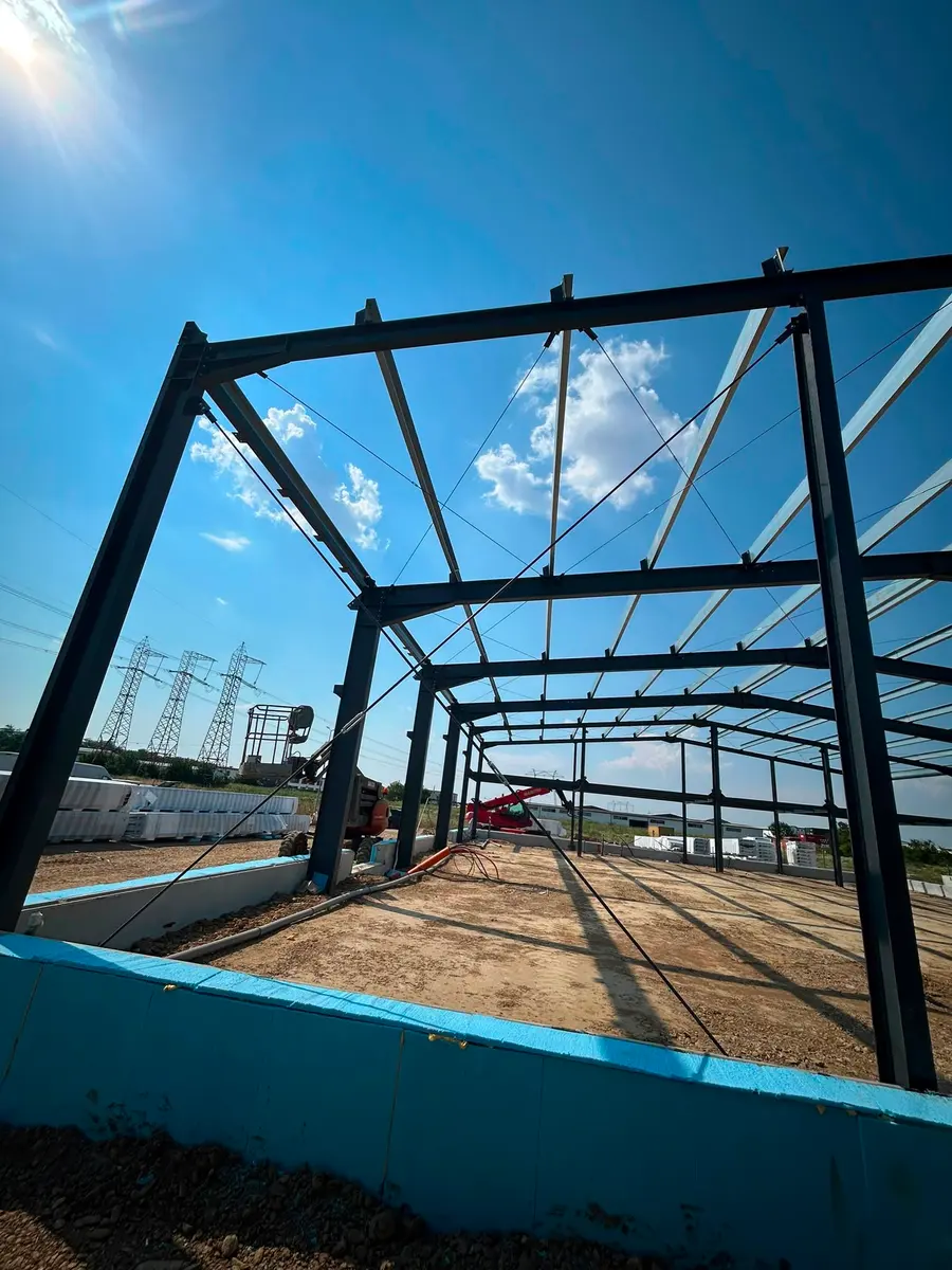 Structură metalică — lucrare BSK Metaconstruct (proiect 17, București și Ilfov)
