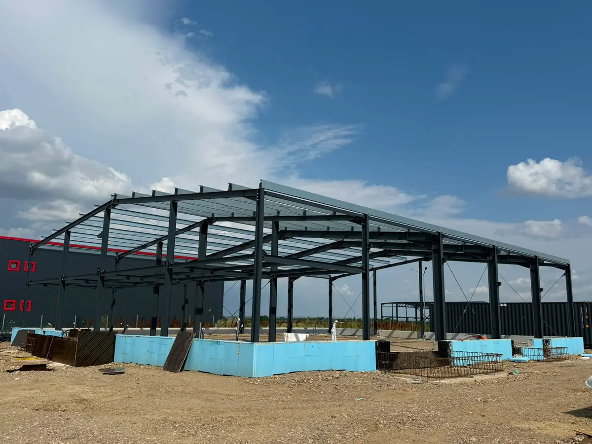 Structură metalică — lucrare BSK Metaconstruct (proiect 18, București și Ilfov)